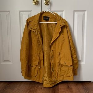Yellow Utility Rain Jacket